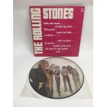 An unplayed Rolling Stones French picture disc LP.