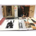 Fourteen Bob Dylan LPs comprising 'Blood On The Tr