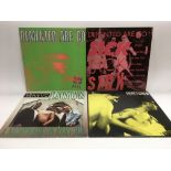 Four psychobilly LPs by Frantic Flintstones, Demen