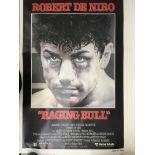 A US one sheet film poster for 'Raging Bull' starr