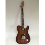 A 2012/13 USA Fender Telecaster in koa wood, seria