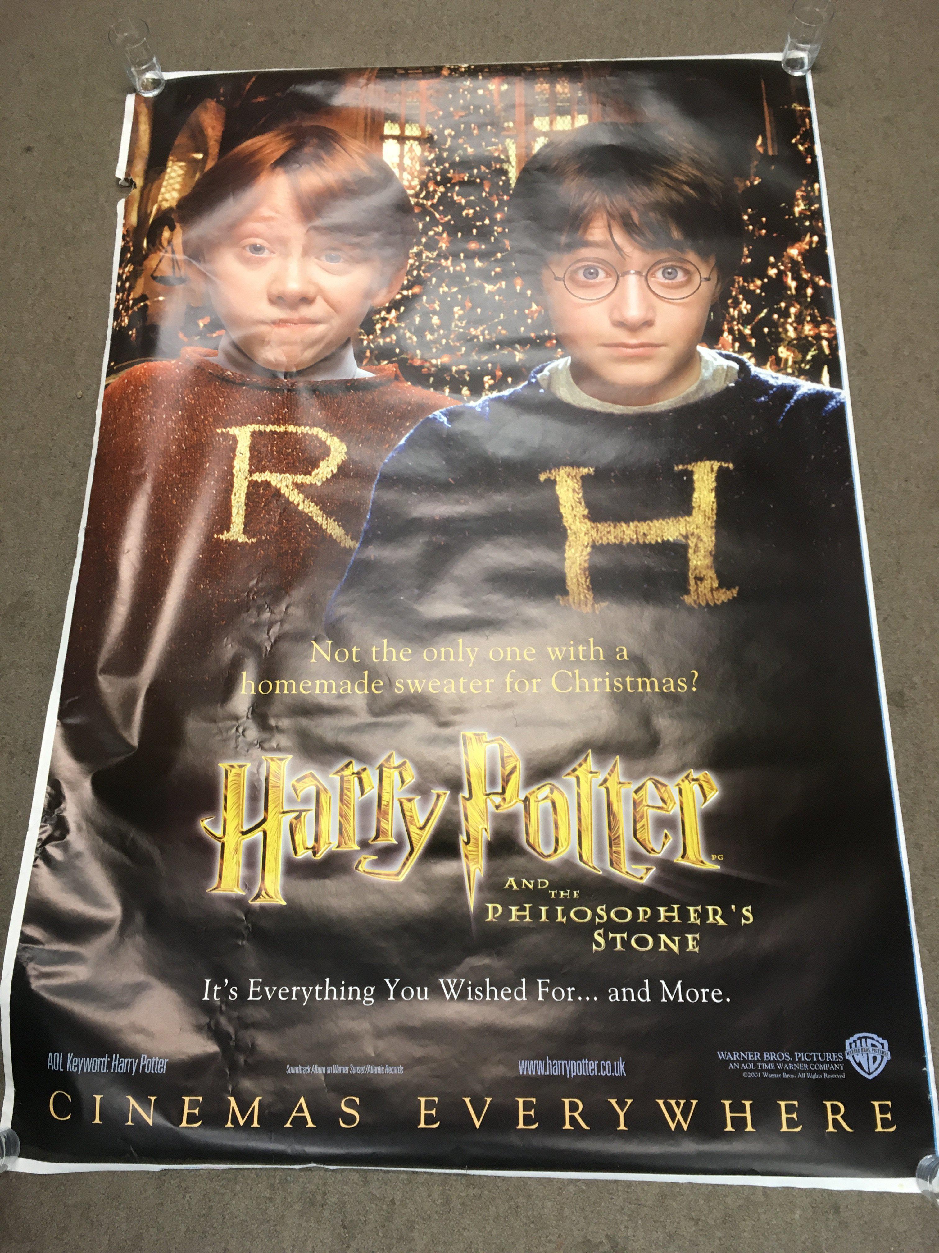 Five Harry Potter bus stop posters, approx 177cm x - Image 9 of 12