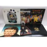 Six Queen LPs comprising 'Innuendo', 'The Miracle'