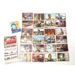 A Full Set Of Magnum P.I. Bubble Gum Cards with 1