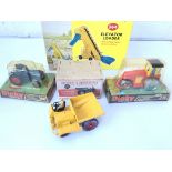 A Boxed Dinky Leyland 384 Tractor #308. A Aveling-