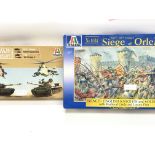 2 x Italeri Battlesets. A Siege of Orleans and a G