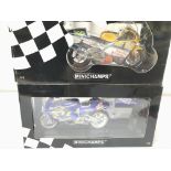 2 Boxed Minichamps Motor Bikes Including a Honda N