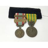 French foreign legion medals for Morocco, Algeria,