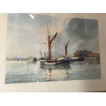Three framed watercolours buy Sydney Vale and one