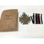 WW1 Hindenburg Cross 1914-1918 for combatants. In