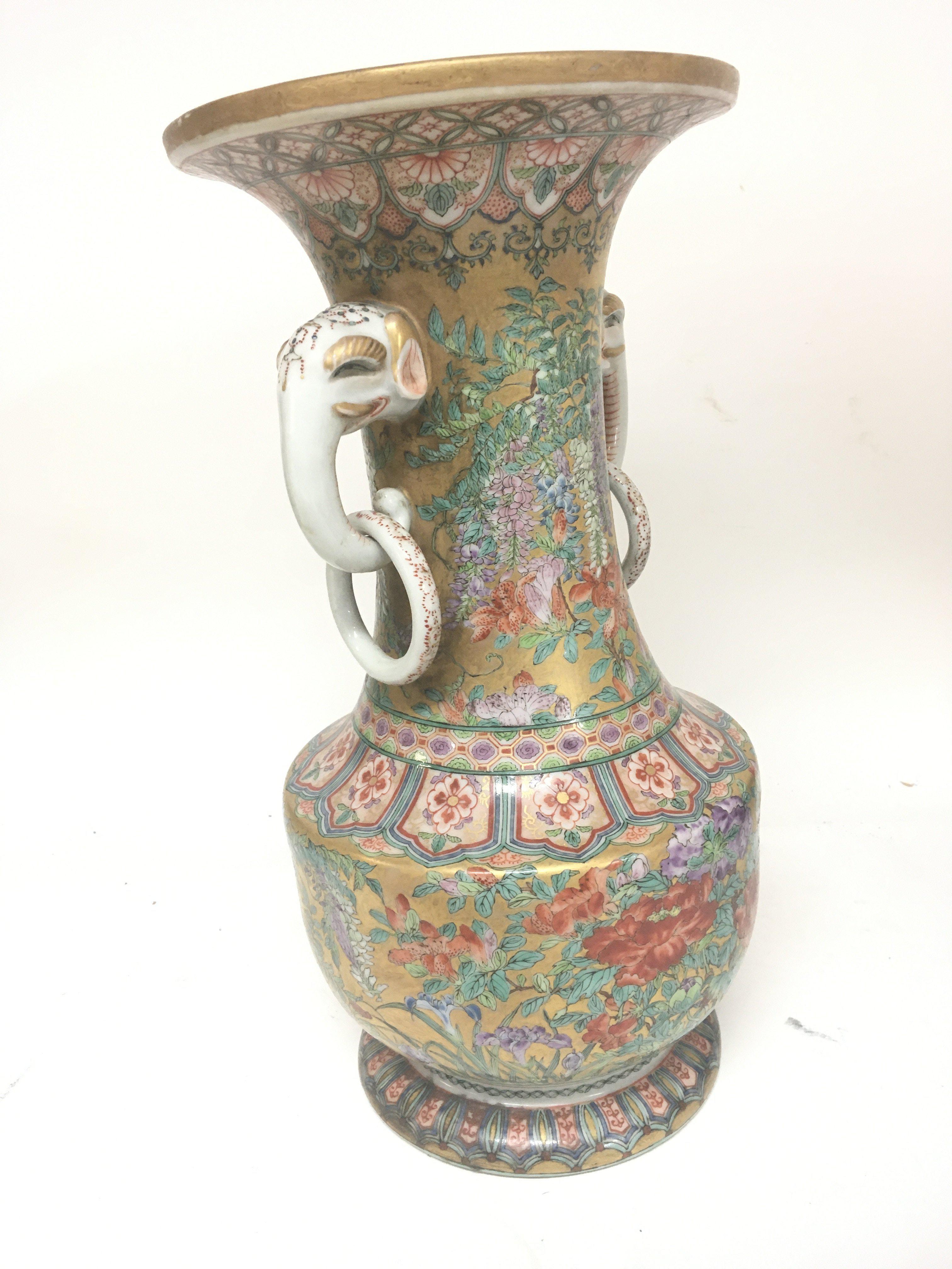 A Fine quality late 19th century Oriental vase wit - Image 2 of 7