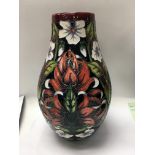 A Moorcroft vase designed by Rachel Bishop in the