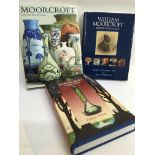 Three books on the Moorcroft history and designs i