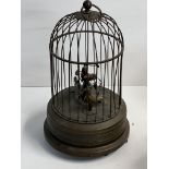 A musical birdcage automaton.