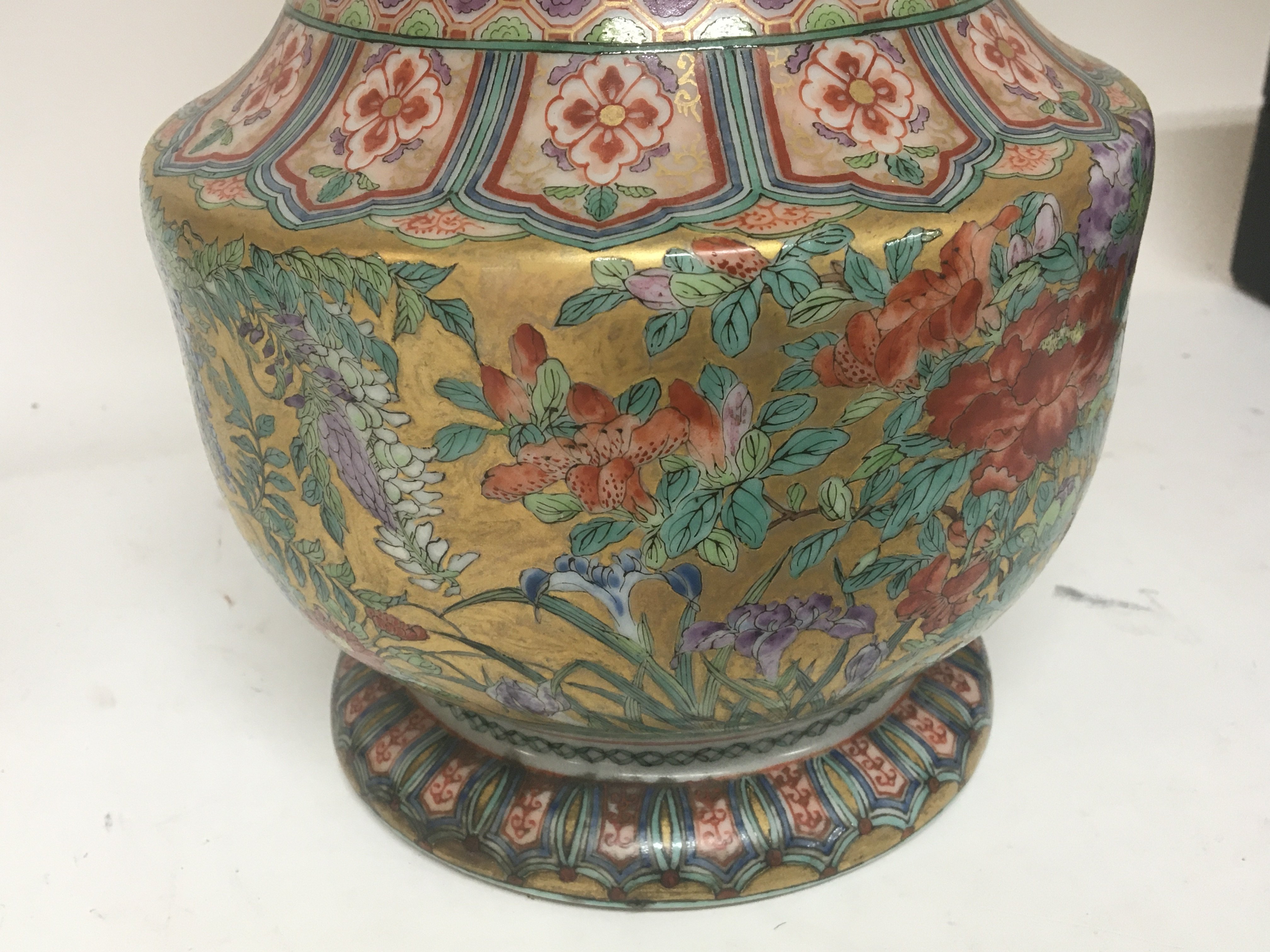 A Fine quality late 19th century Oriental vase wit - Image 3 of 7