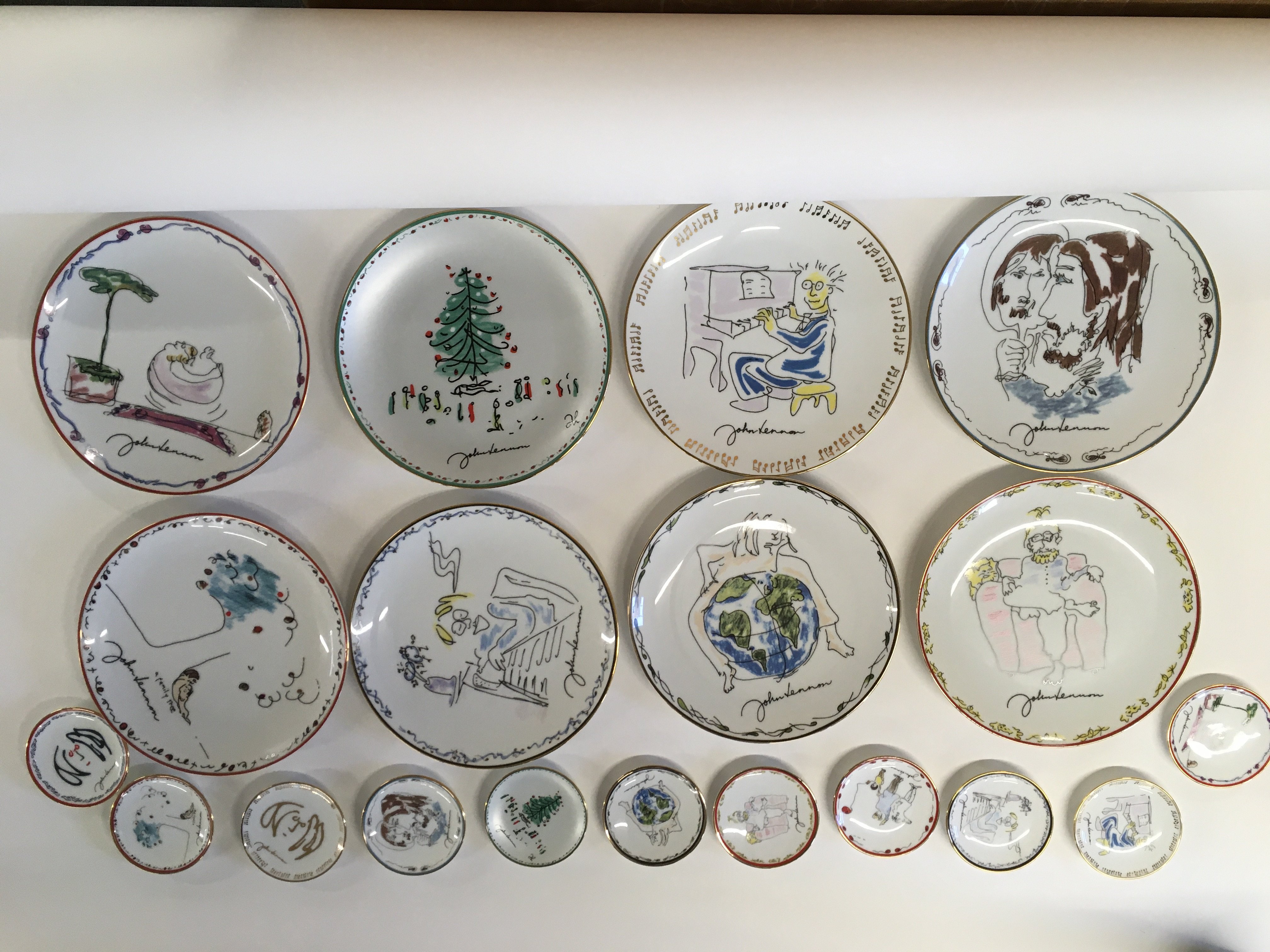 A collection of limited edition Gartlan plates and