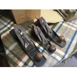 A collection of cabinet maker and carpenters tools