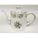 A Royal Crown Derby Porcelain tea pot the Grosveno