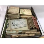 A collection of 120 plus cigarette card albums to include full, part and empty sets. Includes 33