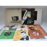 A collection of various LPs and 7inch singles by various artists including David Bowie, Buddy Guy