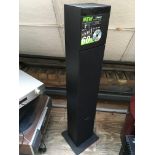 A Muse 60W Bluetooth sound tower with remote control. NO RESERVE.