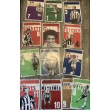 Grimsby Town Football Memorabilia: Two copies of the Mariners book with proof readers notes, 78/79