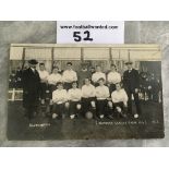 Southampton 1913 Football Team Postcard: Good condition stating Southern League Team 1913 printed to