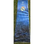 Real Madrid Official Champions League UEFA Football Banner: Large 2200 x 600mm banner with rubber