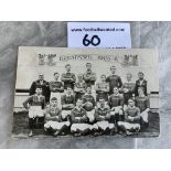 Brentford 1905/1906 Football Team Postcard: Good condition with players names printed across shirts.