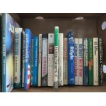 Signed Football Book Collection: includes undedicated Peter Reid, Alan Shearer x 2, Terry Butcher,