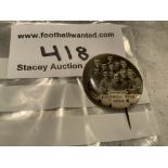 Everton 1907/1908 Football Team Group Badge: Original badge produced by D+ M Photo Works of Tooting.