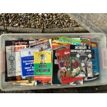 Big Match Football Programmes: Large quantity of good condition programmes from FA Cup Finals,