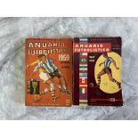 1950s Argentinian Football Annuals: Anuario Futbolistico, South American annuals for 1957 and