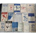 51/52 Port Vale Away Football Programmes: 16 programmes in good condition with Exeter having score