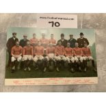 Bristol City 1905/1906 Football Team Postcard: Excellent condition with no writing to rear. No