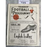 33/34 Liverpool v West Brom Football Programme: Very good condition ex bound with covers. Division 1