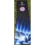 Bayern Munich Official Champions League UEFA Football Banner: Large 2200 x 600mm banner with