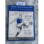 37/38 Ipswich v Brentford Football Programme: End of season friendly in good condition with no