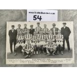 West Brom Football Team Postcard: Good condition with players names printed underneath. No writing