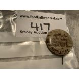 Burnley 1907/1908 Football Team Group Badge: Original badge produced by D+M Photo Works of