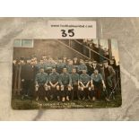 Carlisle United 1904/1905 Football Team Postcard: Fair/good condition with no writing to rear. We