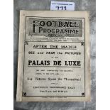 1930/1931 Everton v Port Vale Football Programme: Ex bound in good condition with no writing. Repair