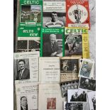 Celtic Football Memorabilia: 1953 programme v Hibernian Coronation Cup Final, 1953 testimonial v