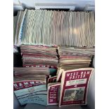 West Ham Small Format Home Football Programmes: From 1958 to 1983 covering the whole duration of the