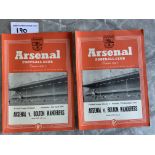 52/53 Arsenal v Bolton Wanderers Postponed Football Programme: Dated 27 12 1952 and comes with