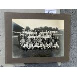 Southampton 1930s Original Team Group Press Photos: Large groups from 1933/34 and 1934/35 taken in