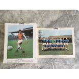 Typhoo Football Large Tea Cards: Overall fair/good with 7 having punch holes and a few more having
