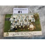 1904/1905 Blackburn Rovers Football Postcard: Good condition with message address and date stamped
