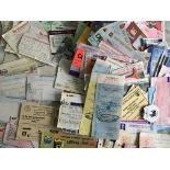 Football Ticket Collection: Varied lot with good International, European, Leeds away, Ipswich home