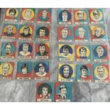BABs Pictorial Map Of Soccer Football Cards: Full set of 26 of the poster set colourful cards
